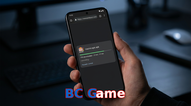 Main screen of BC Game apk page for PK players